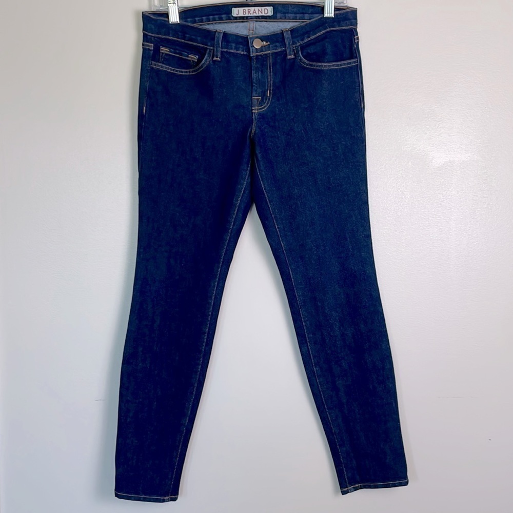 J BRAND Skinny Crop Skinny Ankle INDIGO Jeans, #3910, Size 28